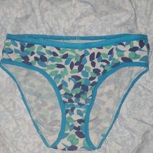 Victoria's Secret Leaf Pattern Panties